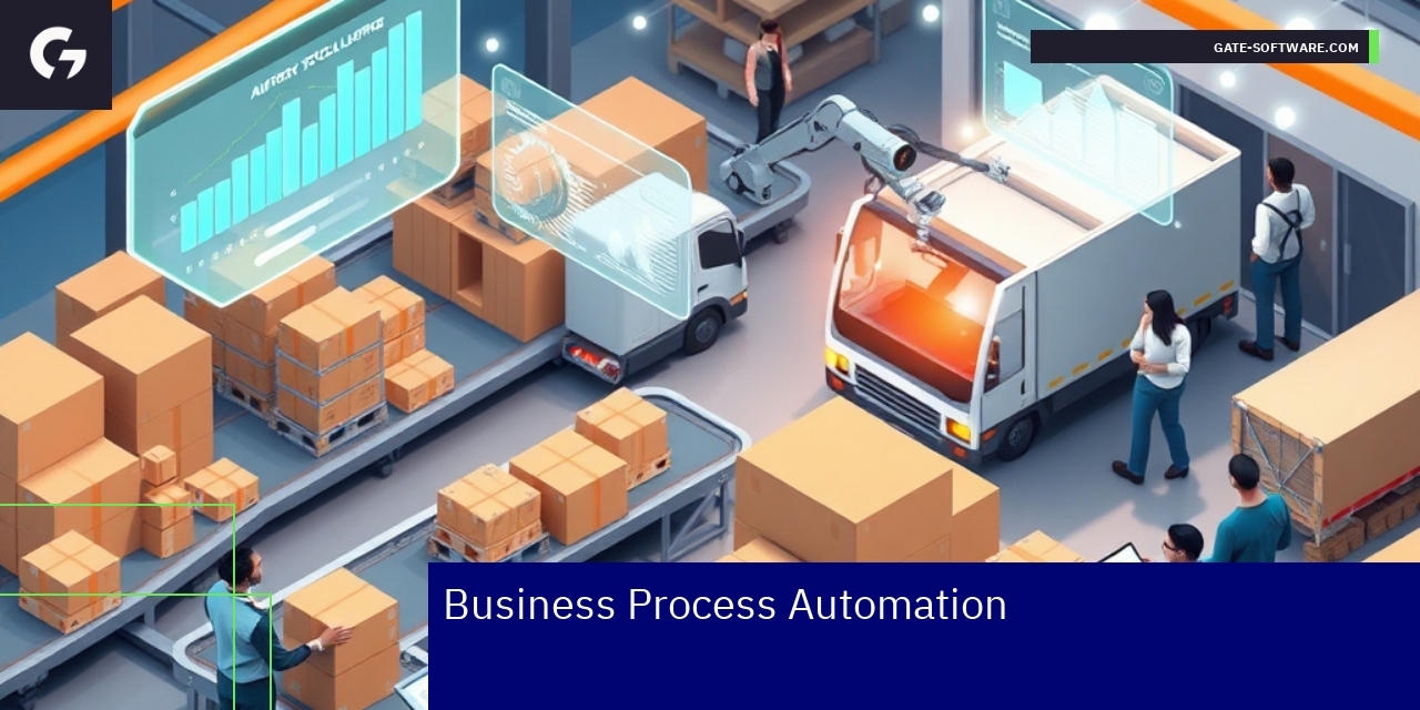 Business Process Automation Benefits in Magento 2 Automation workflow and ecommerce processes illustration