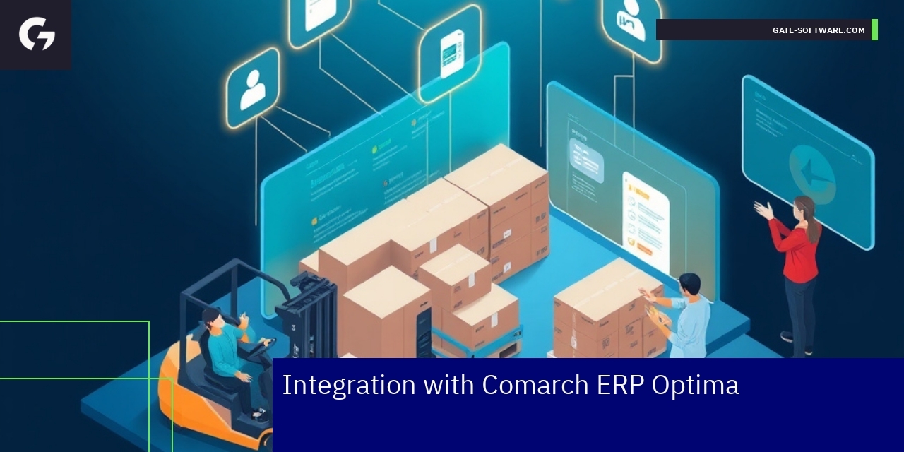 Magento ERP Integration for B2B Platforms Graphic showing Magento and ERP platforms integration