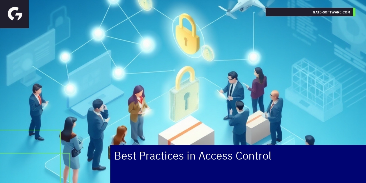 Diagram showing B2B access control layers and security