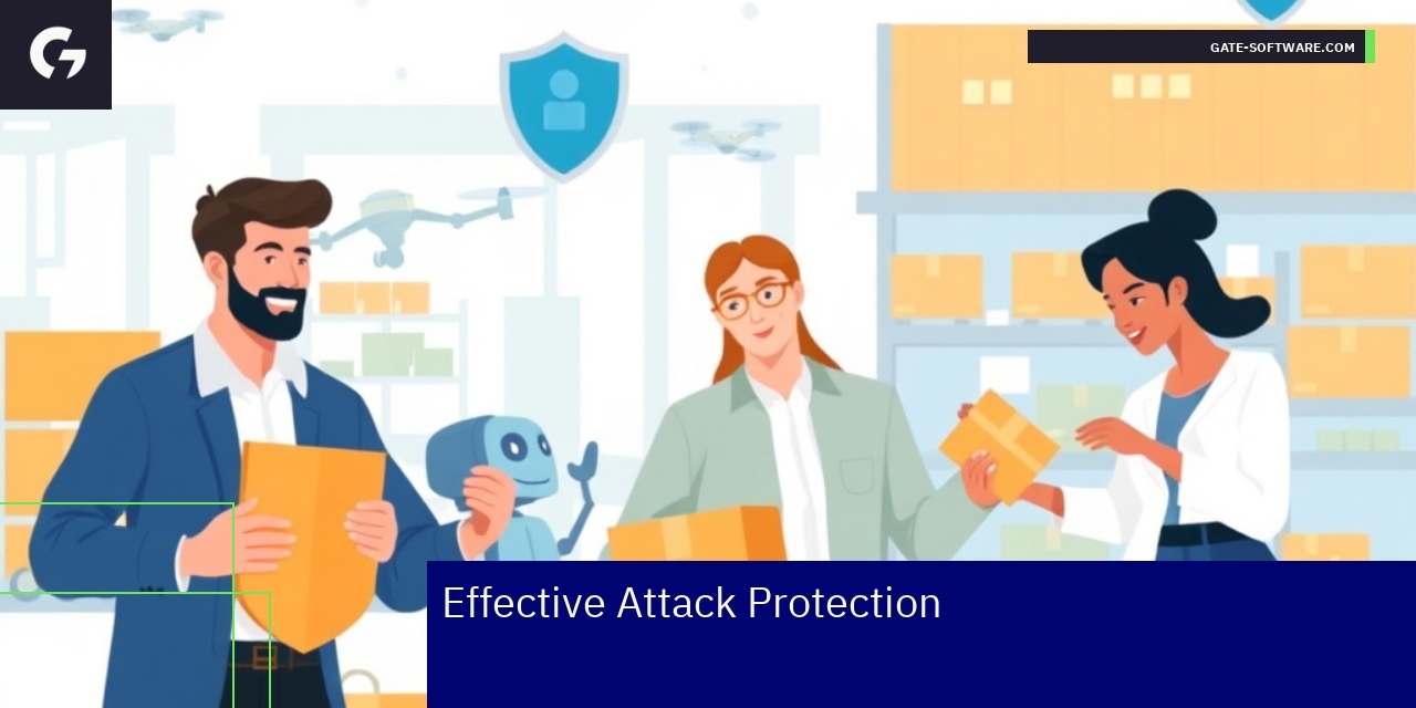 Magento security shield with maintenance gears icon