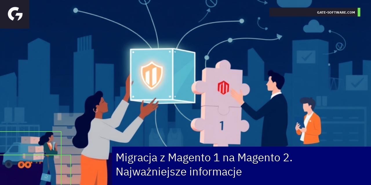 Schemat procesu migracji systemu Magento