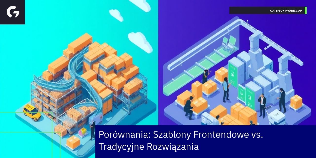 Schemat ukazujący różnice między szablonami IT