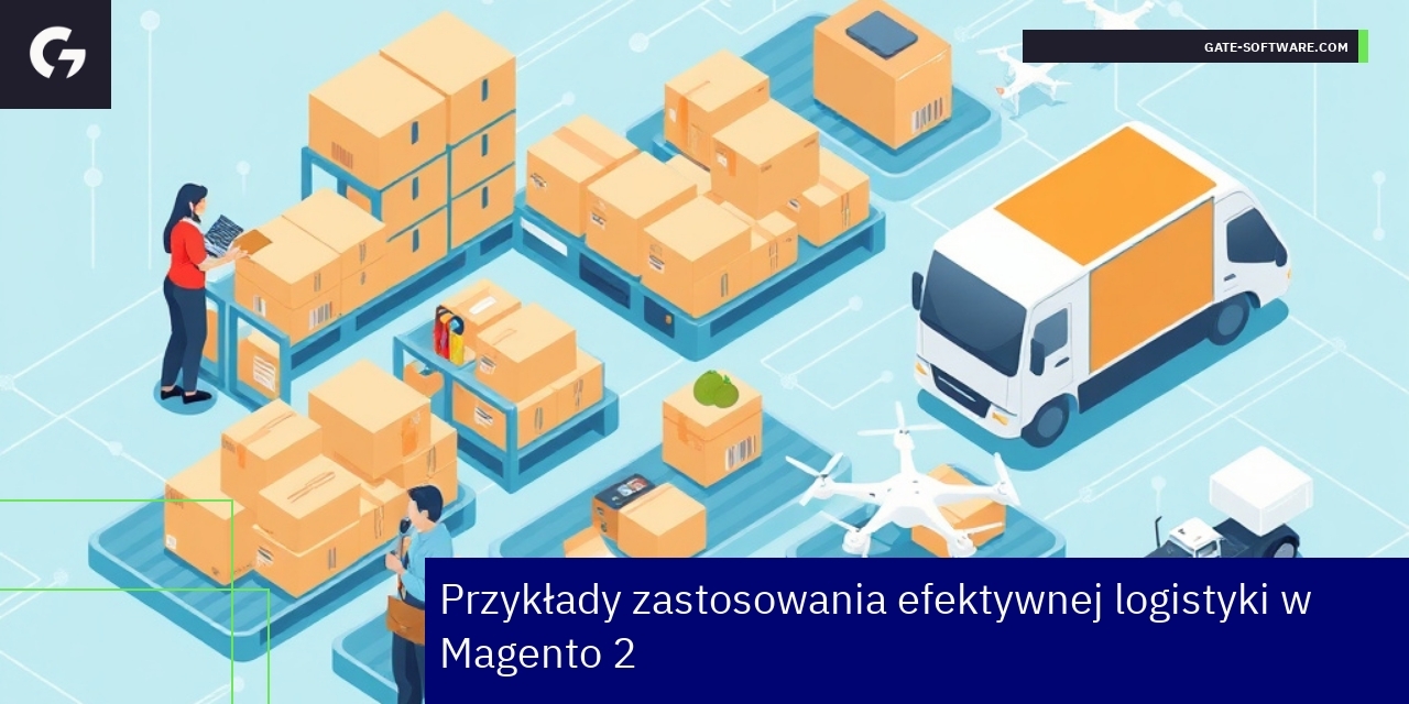 Schemat zarządzania logistyką w Magento 2