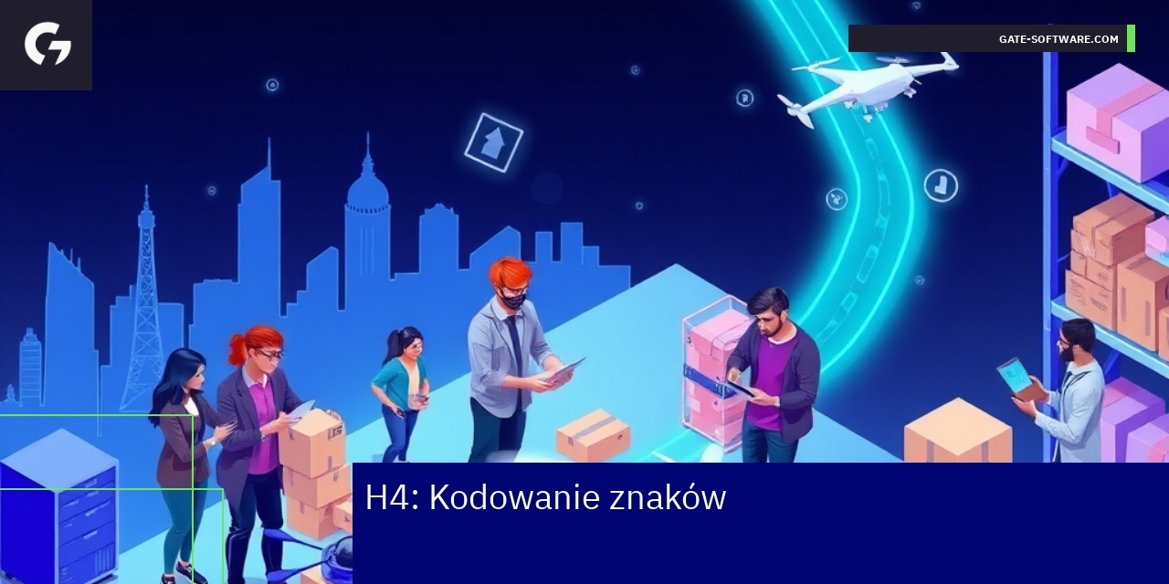 Przykład kodu z poprawnym UTF-8 i błędami znaków