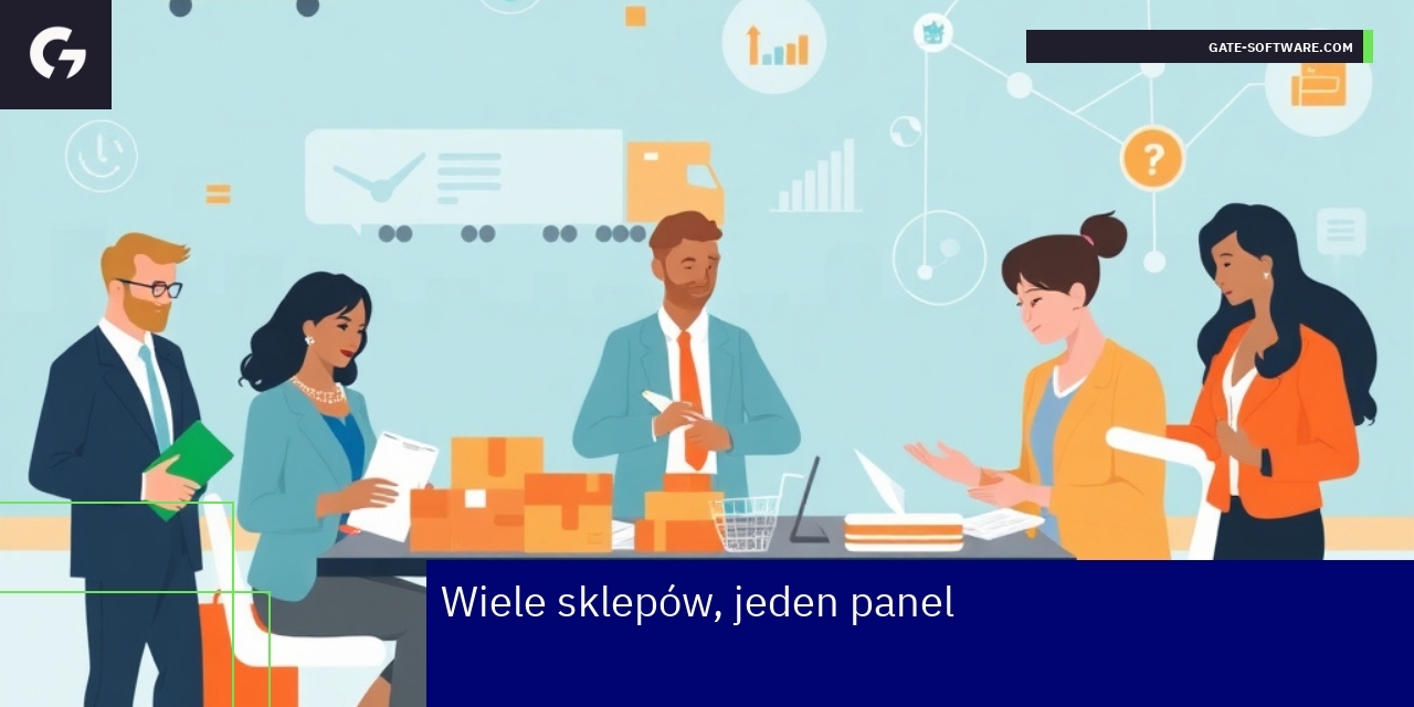 Panel administracyjny i interfejs sklepu B2B Magento