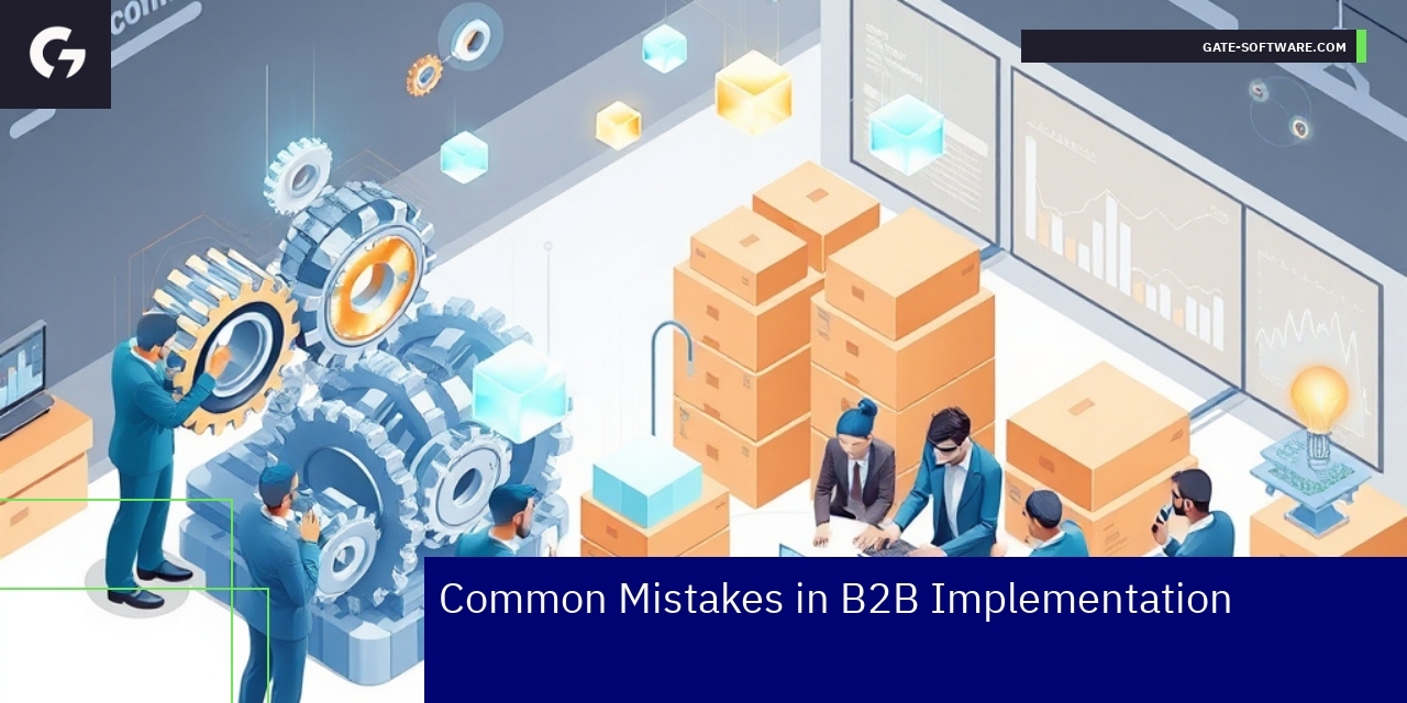 diagram of B2B implementation challenges and best practices