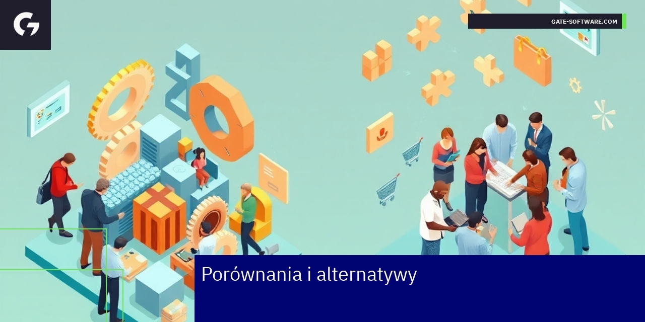 Schemat porównujący szablony Magento i alternatywy