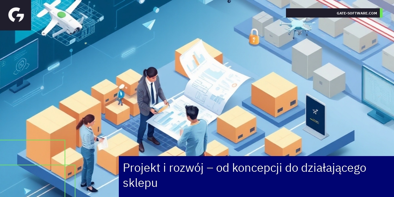 Projektowanie i rozwój sklepu B2B Schemat procesu projektowania sklepu B2B