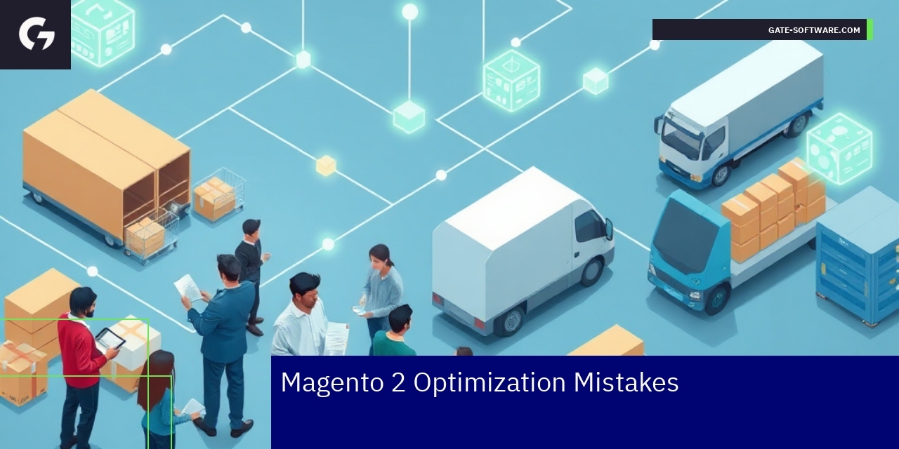 Illustration of Magento 2 B2B optimization issues