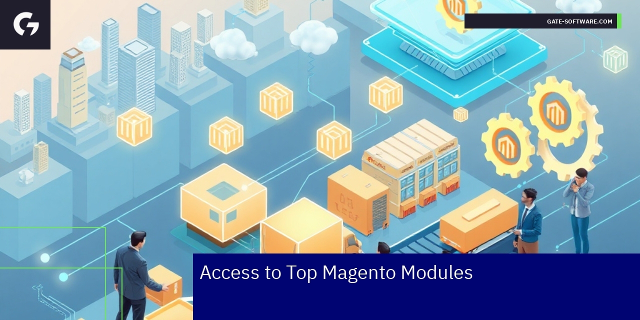 Graphical representation of Magento module features