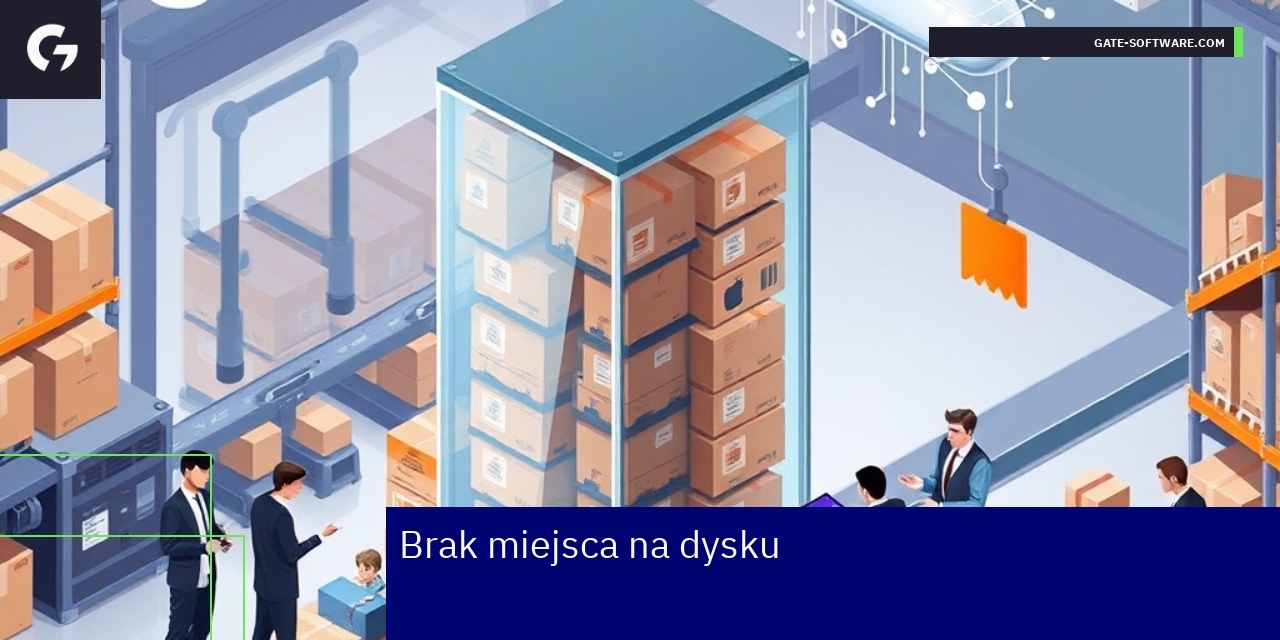 Serwery z monitorem stanu dysku twardego