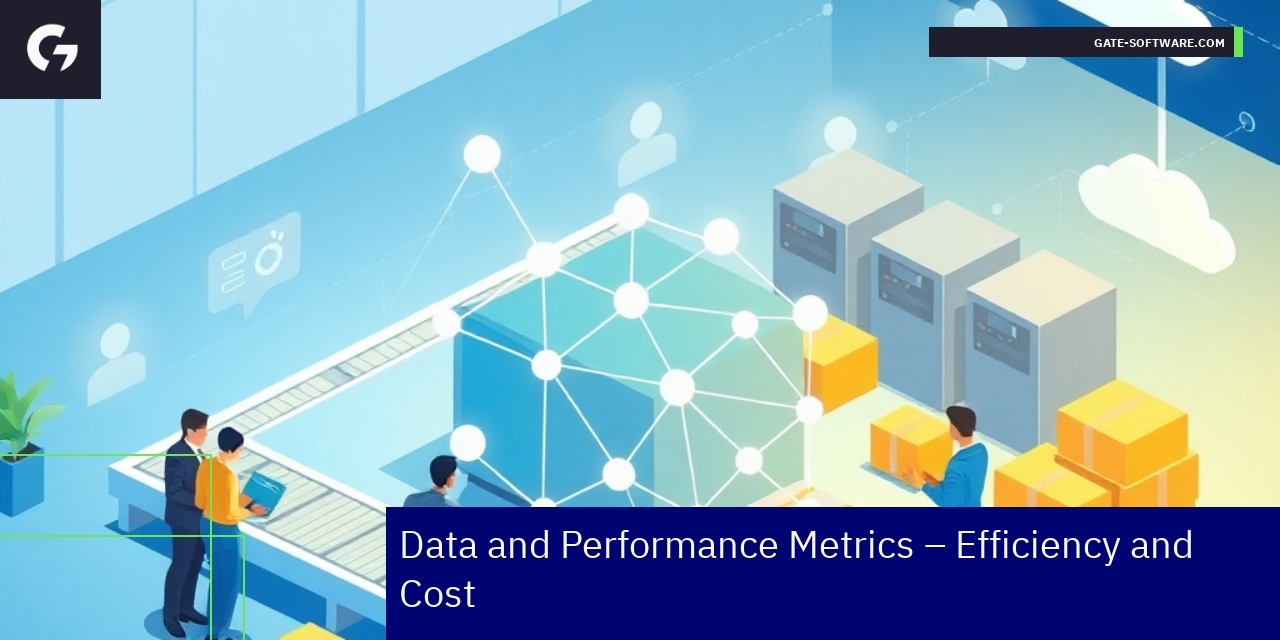Charts showing Magento 2 B2B metrics and efficiency