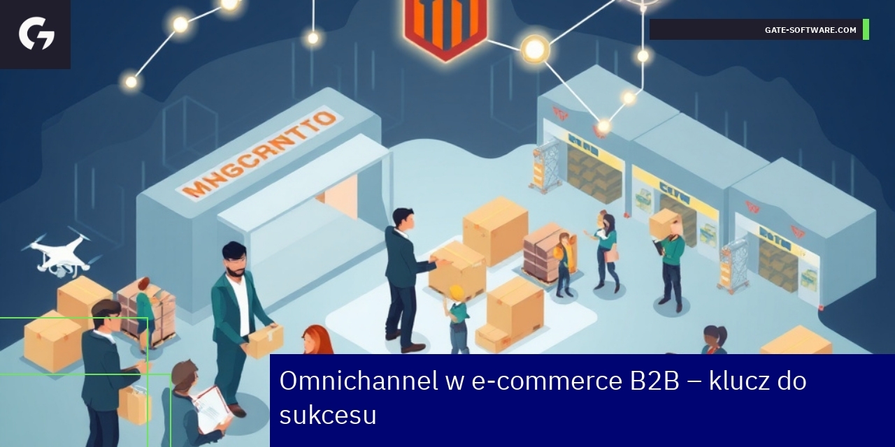 Wizualizacja integracji kanałów sprzedaży B2B