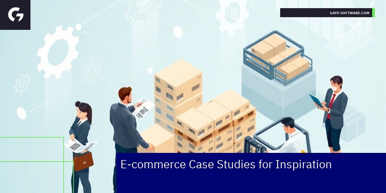 Business buyer interacting with digital e-commerce platform