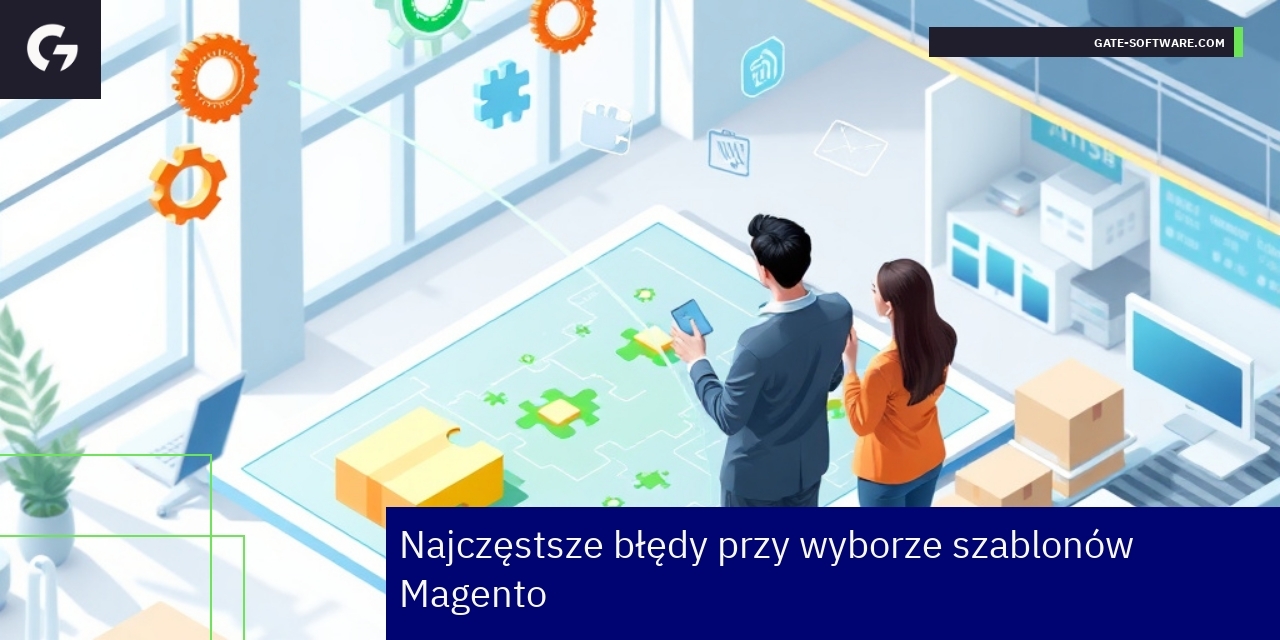 Grafika ilustrująca błędy w szablonach Magento