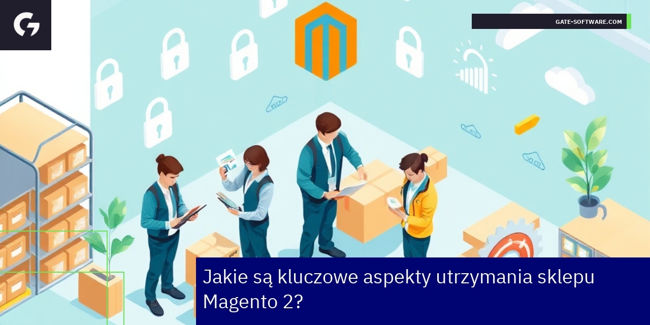 Schéma procesu utrzymania sklepu Magento 2