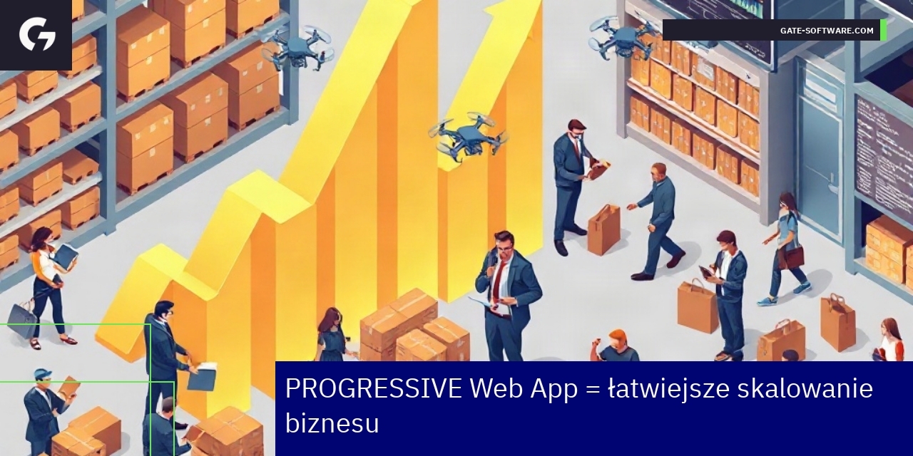 Schemat wdrażania PWA w sklepie internetowym