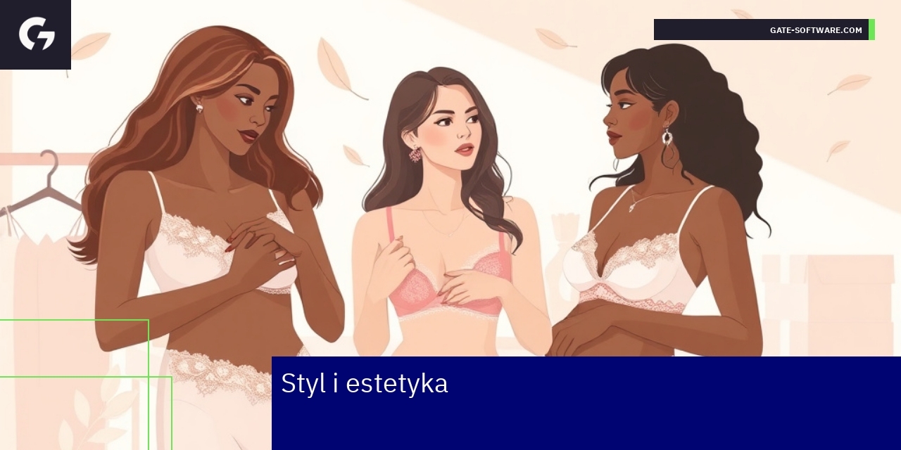 Elegancka bielizna z koronkowymi detalami