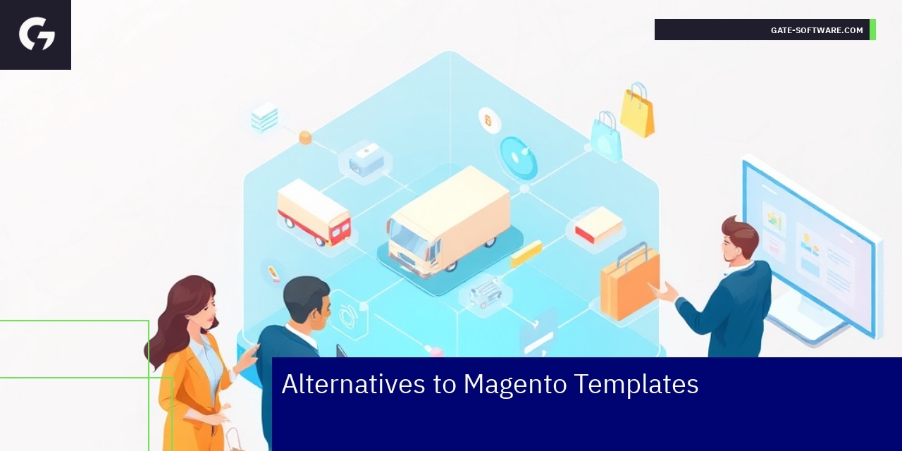 Graphical representation of Hyva and Magento templates comparison
