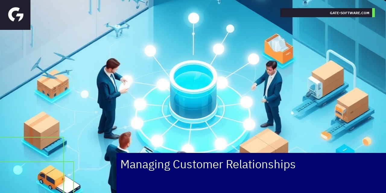 Effective CRM Management in Magento 2 for B2B Illustration of CRM integration and automation in Magento 2