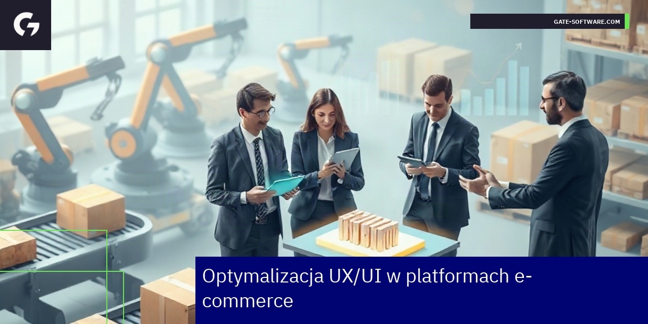 Interfejs platformy e-commerce z analizą UX/UI