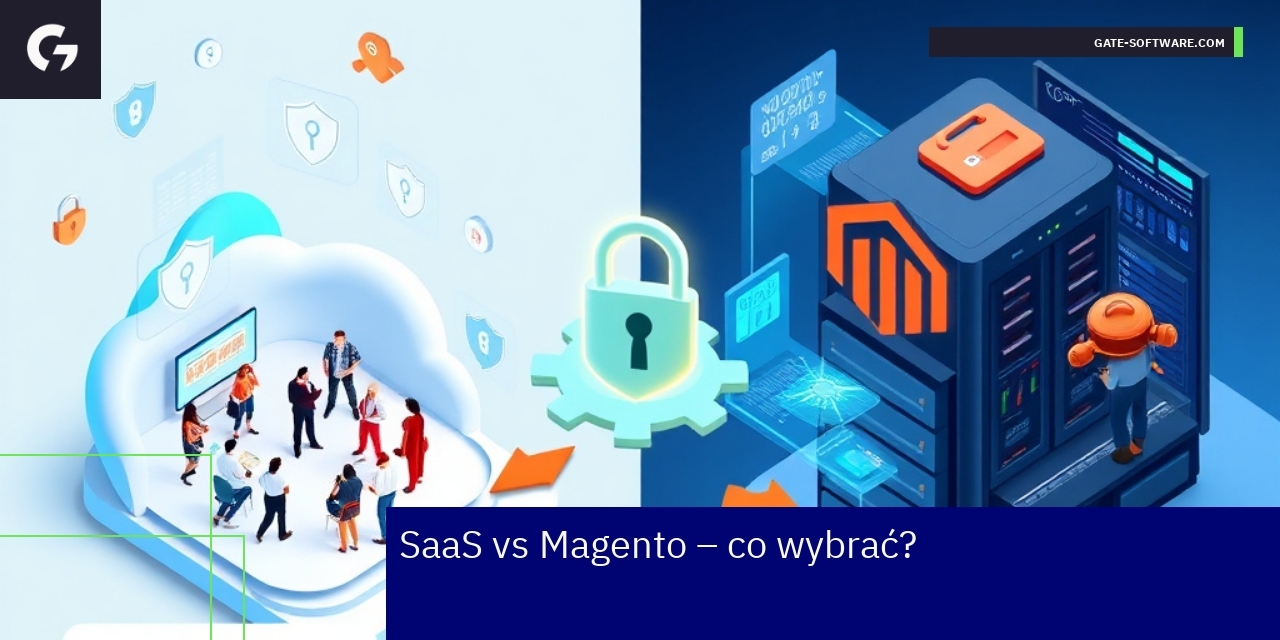 Porównanie zabezpieczeń SaaS i Magento Schemat zabezpieczeń SaaS i Magento w sklepach internetowych