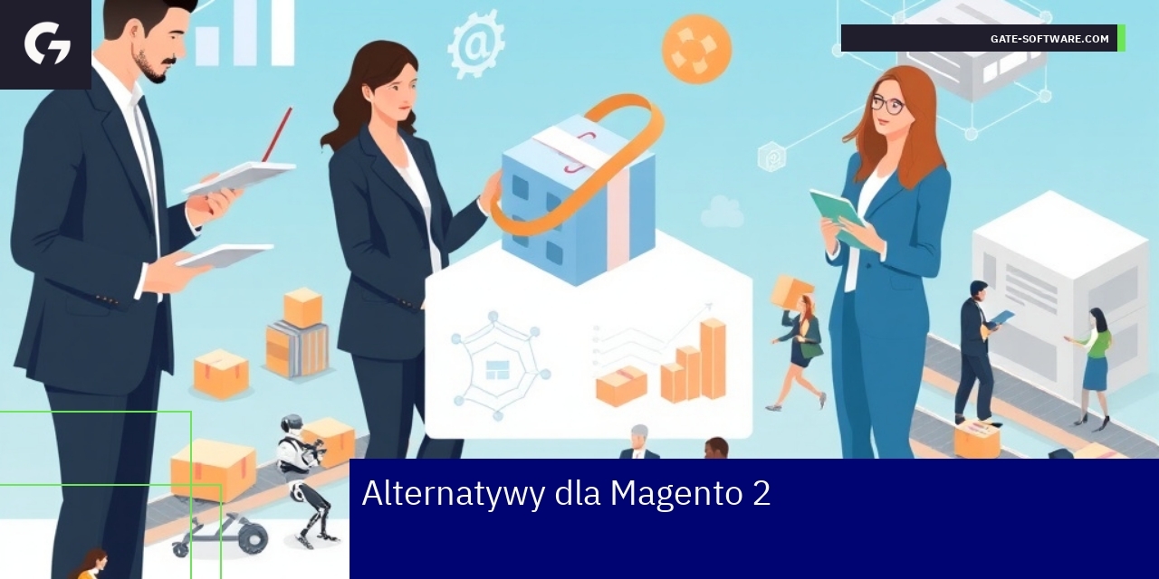 Schemat porównania platform e-commerce z Magento 2