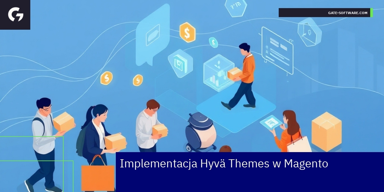 Schemat pokazujący korzyści Hyvä w Magento 2 mobile