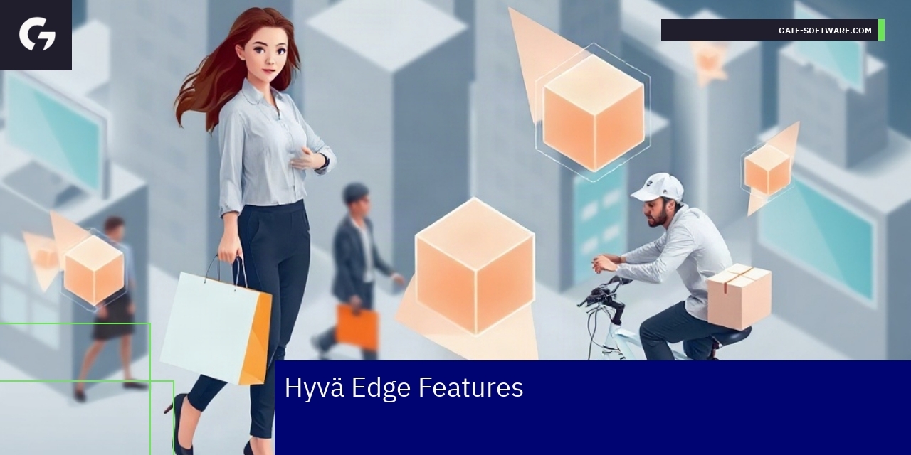Diagram showing Hyvä Edge frontend architecture benefits