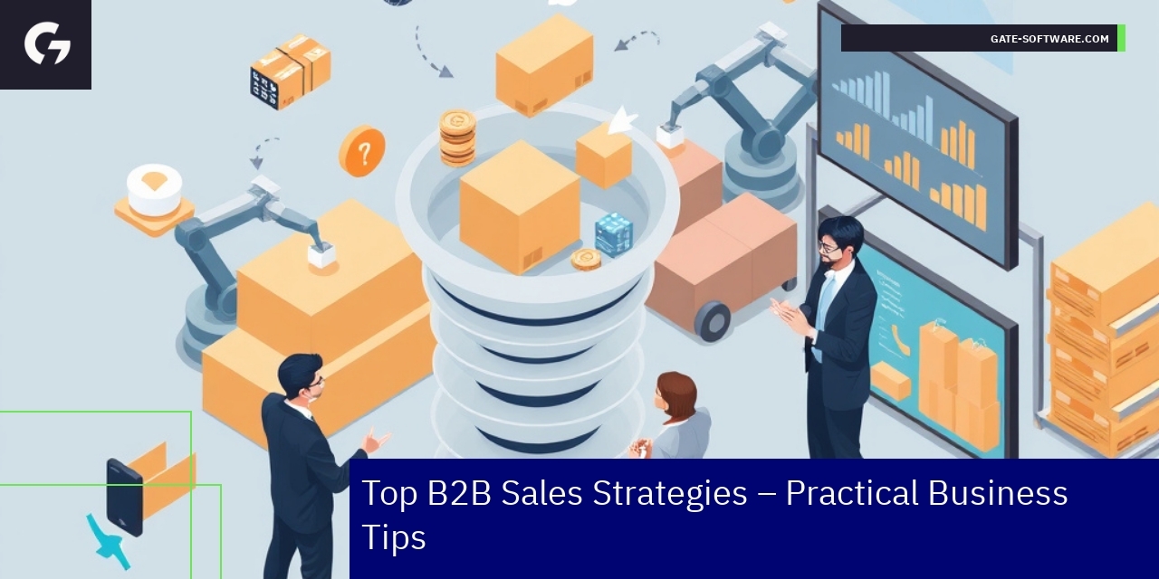 B2B sales funnel, forecasting and sales support tools