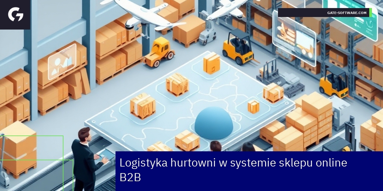 Logistyka hurtowni w ecommerce B2B Schemat logistyki hurtowni i procesy w ecommerce B2B