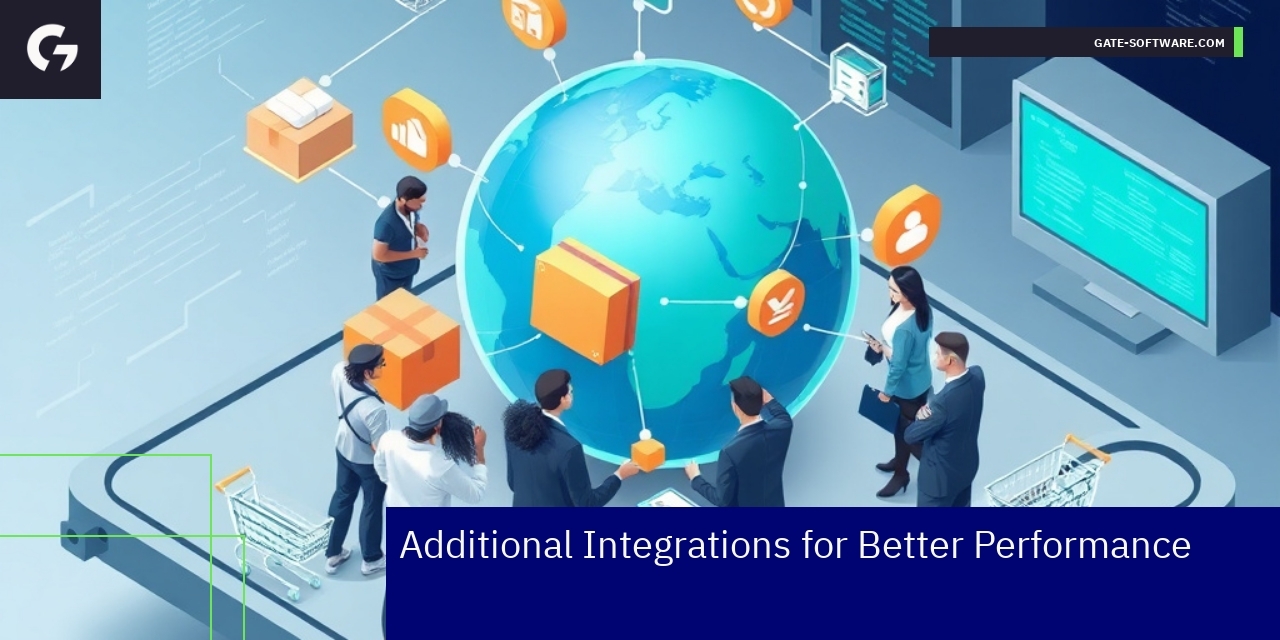 Business workflow and technology integration concept