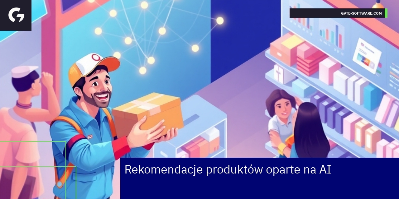 Schemat działania AI w personalizacji rekomendacji produktów
