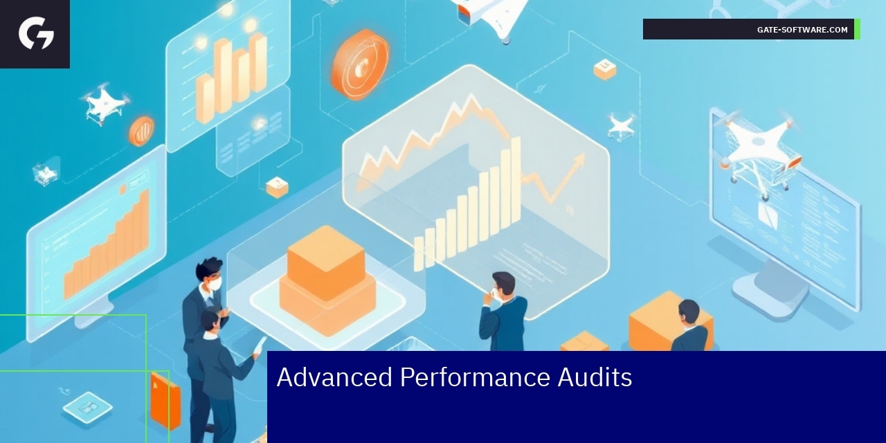 Advanced Performance Audits for Magento 2 Stores Graph showing performance diagnostics and optimization process