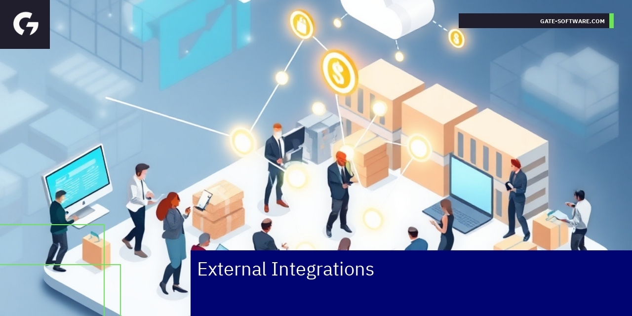 Magento 2 External Integrations for B2B Success Diagram showing Magento integrations with external tools