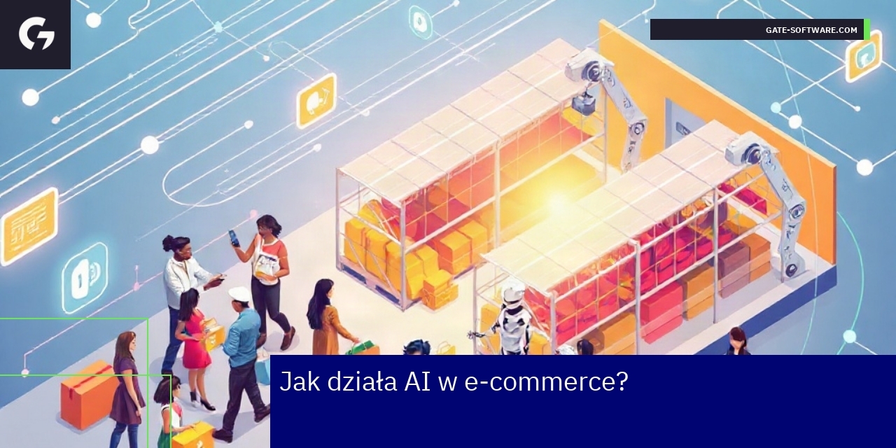 Zastosowanie sztucznej inteligencji w e-commerce Schemat AI wspierający procesy e-commerce