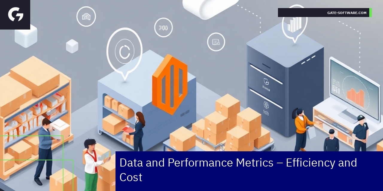 Key Magento Performance and Cost Metrics Graph showing Magento performance and cost metrics