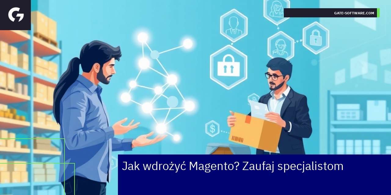 Schemat wdrożenia platformy Magento dla e-commerce