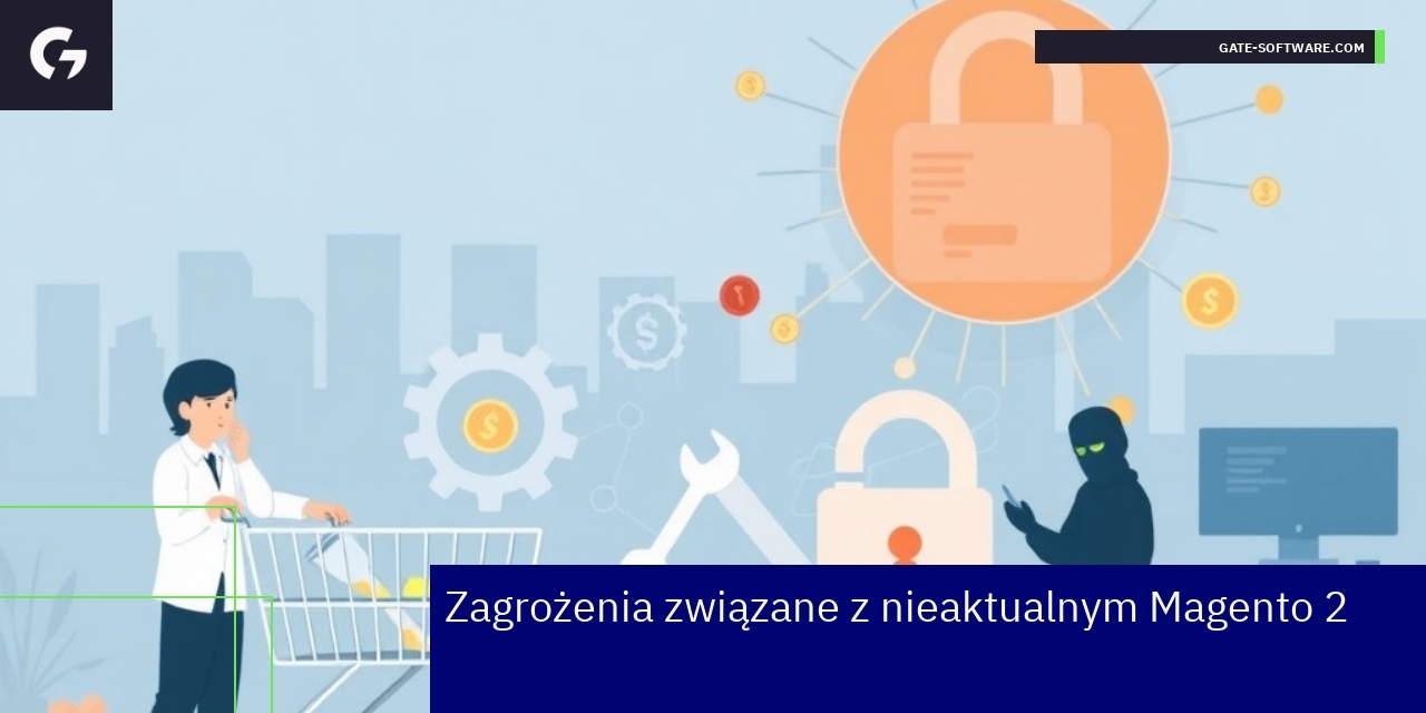 Schemat zagrożeń i problemów Magento 2