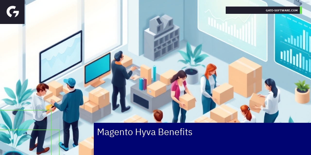 Graph showing Hyva's Magento performance benefits