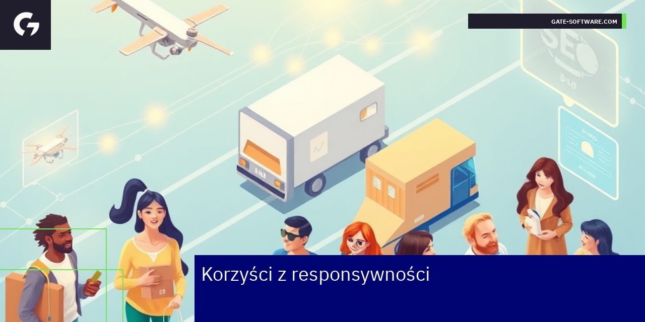 Korzyści z responsywności technologii Hyva Schemat korzyści responsywnego designu Hyva
