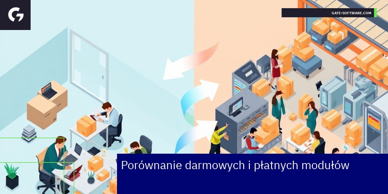 Porównanie darmowych i płatnych modułów Magento