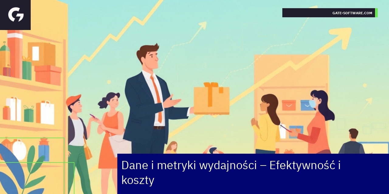 Grafika pokazująca wzrost efektywności i oszczędności