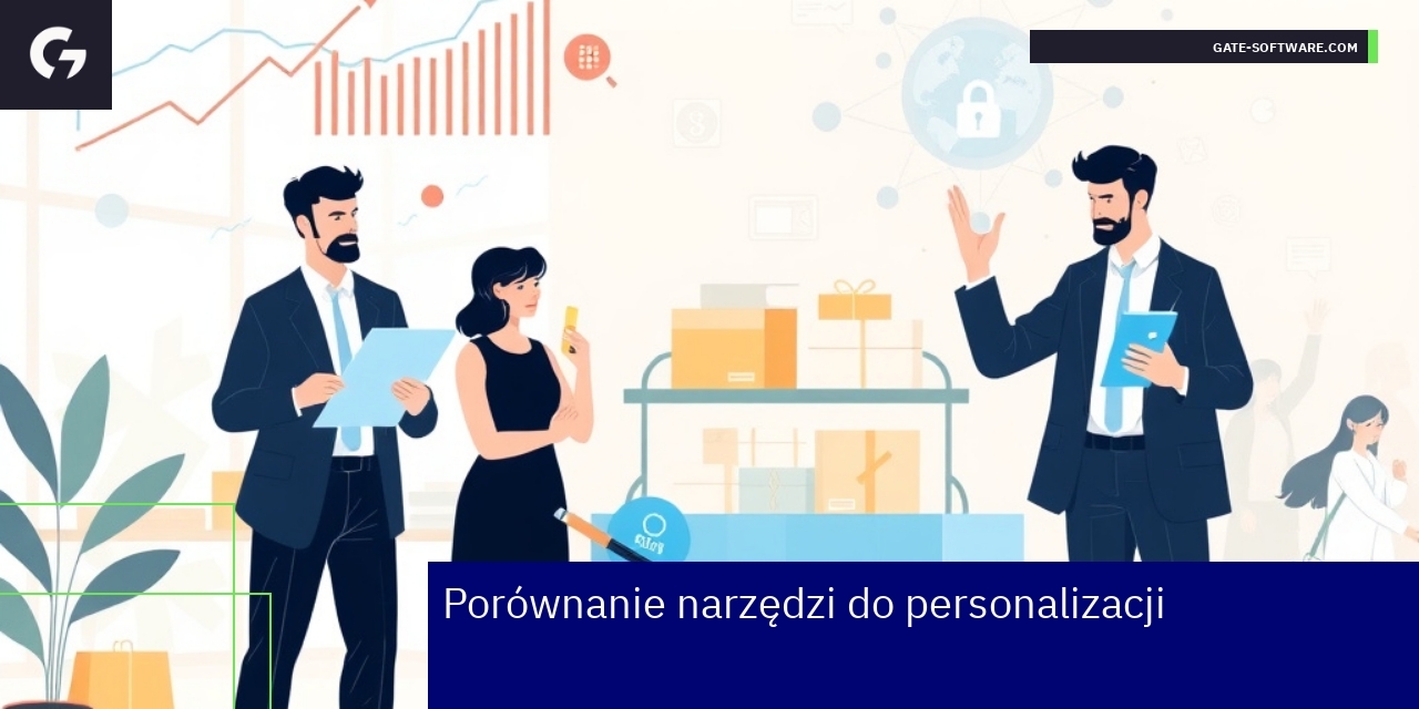 Porównanie narzędzi do personalizacji i ich zalety Schemat zalet i wad narzędzi do personalizacji danych
