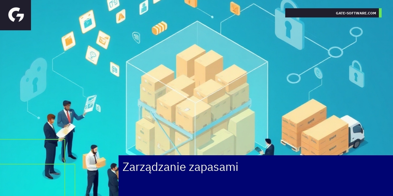 Schemat zarządzania zapasami i bezpieczeństwa B2B