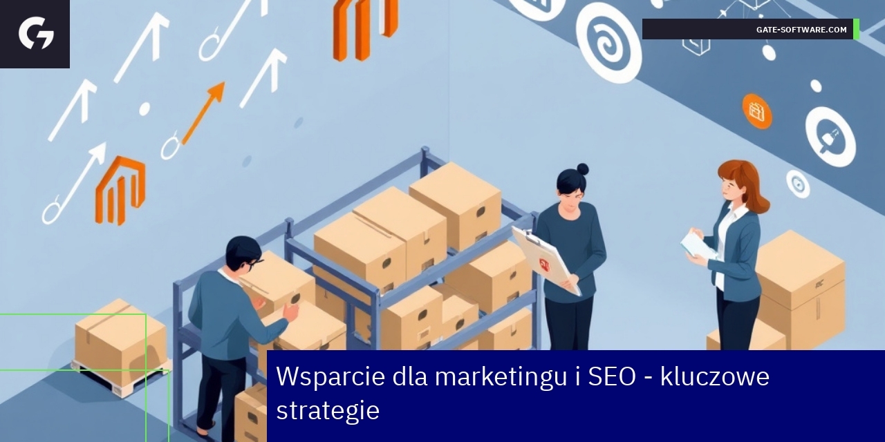 Kluczowe strategie marketingu i SEO w Magento Schemat wsparcia marketingu i SEO dla Magento