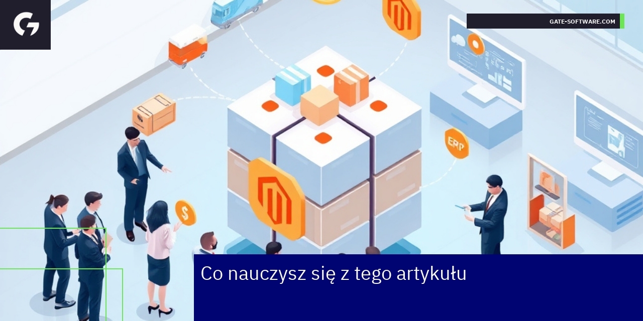Schemat integracji systemów ERP z Magento