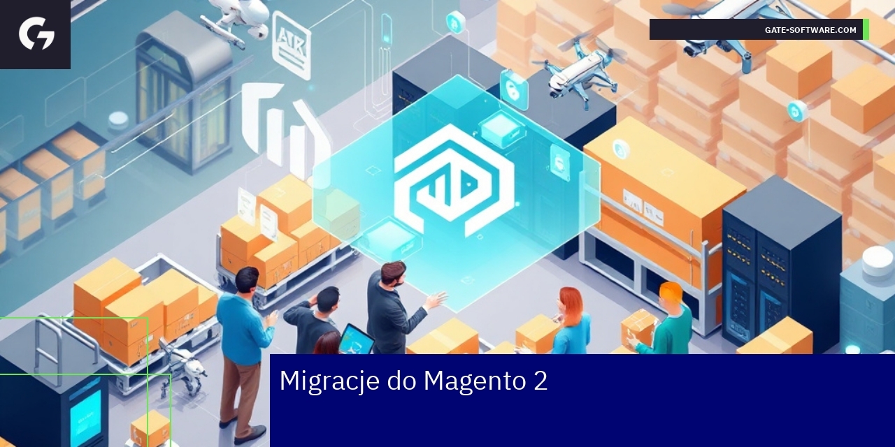 Kluczowe zalety migracji do Magento 2 Ikony zarządzania treścią, integracji i bezpieczeństwa