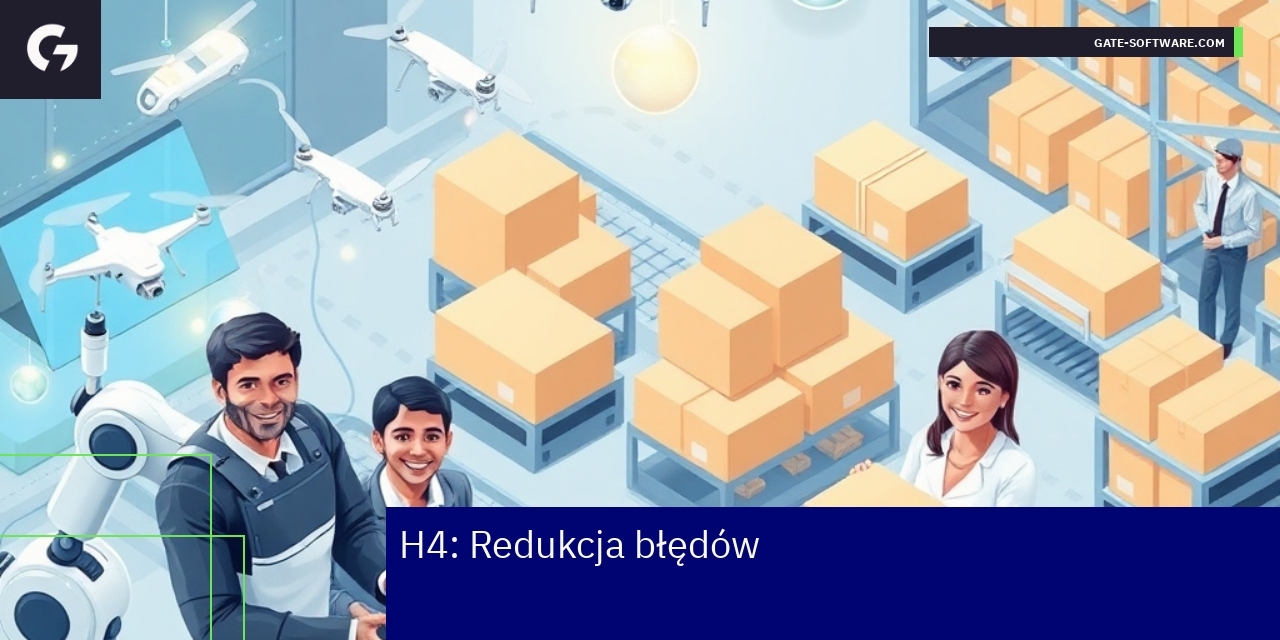 Schemat automatyzacji procesów zmniejsza błędy ludzkie