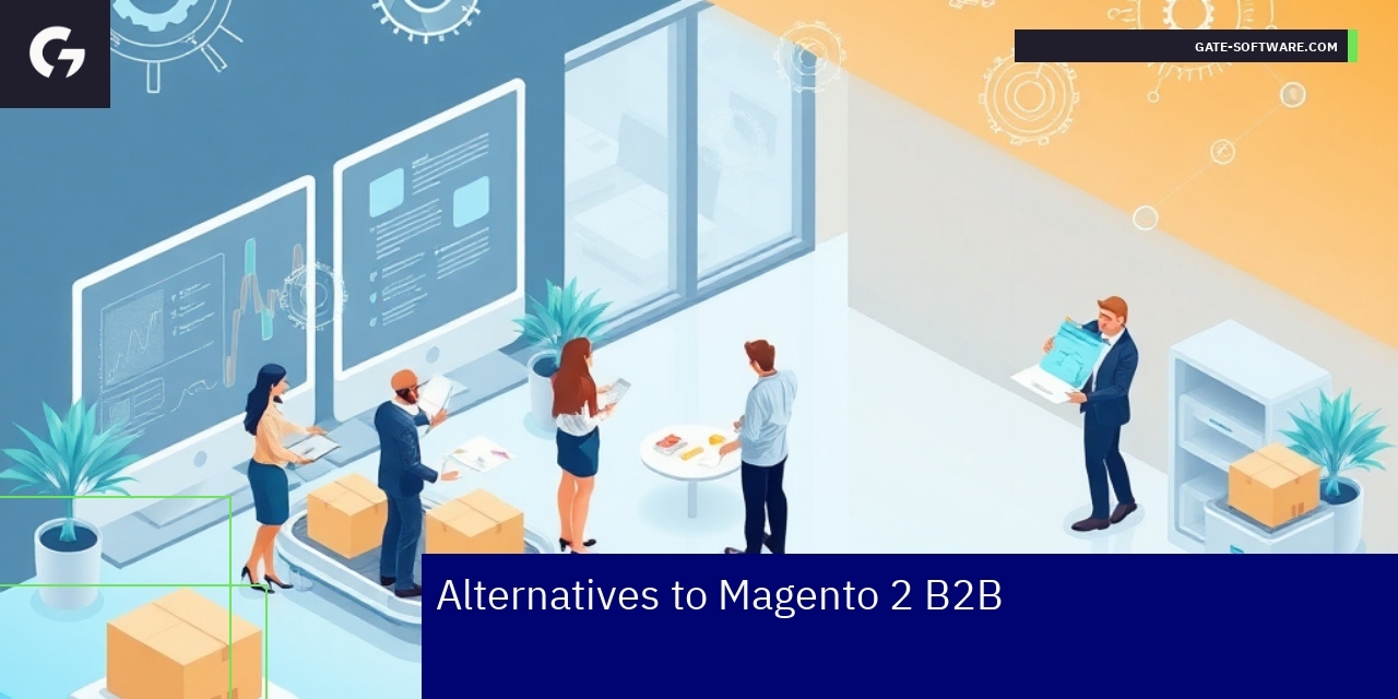 Top Magento 2 Alternatives for B2B Commerce Business ecommerce platforms comparison chart